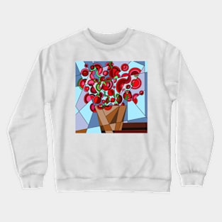 Exploded flowers Crewneck Sweatshirt